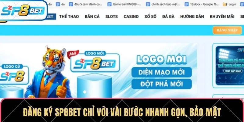Đăng Ký SP8BET Chỉ Với Vài Bước Nhanh Gọn, Bảo Mật Tuyệt Đối