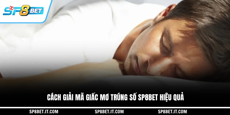 Cách giải mã giấc mơ trúng số SP8BET hiệu quả