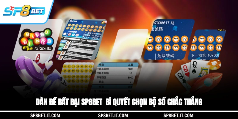 Dàn Đề Bất Bại SP8BET - Bí Quyết Chọn Bộ Số Chắc Thắng